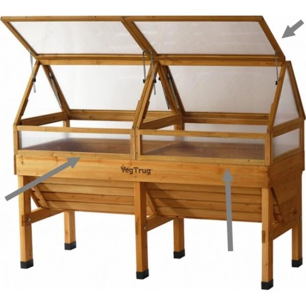 Vegtrug Koude Bak Opbouw - 180 Cm 4 Vegtrug Koude Bak Opbouw - 180 Cm - Afbeelding 2