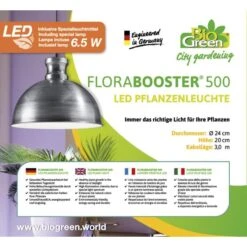 Groeilamp Led Florabooster 500 - 6,5W - Zink -Outdoor Tuinonderhoudswinkel 1677499882 4 600