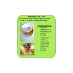 Anti-slakken Kopertape 4 M 11 Anti-slakken Kopertape 4 M -Outdoor Tuinonderhoudswinkel antislakken kopertape 1484052941 2 600