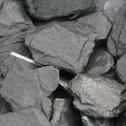 Canadian Slate Zwart 15/30 - 30/60 In Big Bag Ca. 0,7 M³ -Outdoor Tuinonderhoudswinkel canadian slate zwart 1000 kg 1484061937 2 600