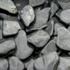 Flat Pebbles Zwart 15/30 - 30/60 In Big Bag Ca. 0,7 M³ -Outdoor Tuinonderhoudswinkel flat pebbles zwart 1000 kg 1484061971 2 600
