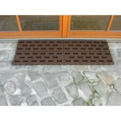 Tuinpadplaten - Grondplaten Bruin - Set Van 8 Stuks -Outdoor Tuinonderhoudswinkel grondplaten tuinpad bruin 1492004332 1 600