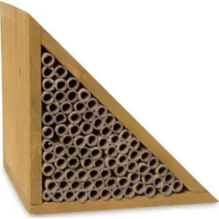 Insectenhotel BEE BAR Voor Vegtrug Naturel -Outdoor Tuinonderhoudswinkel insectenhotel voor vegtrug naturel 1544172363 1 600