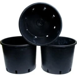 Kweekkuip Zwart 10 Liter - 26 Cm -Outdoor Tuinonderhoudswinkel kweekpot 10 liter 1559111221 3 600