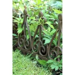 ESSCHERT DESIGN Perkhekje Gietijzer Breed Model 39 × 29,5 Cm -Outdoor Tuinonderhoudswinkel perkhekje breed model 39 x 295 cm 1484053178 3 600