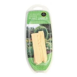 Plantenlabels Hout - 10 Cm - Set Van 10 Stuks