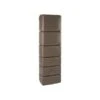 Regenton Muurmodel Slim 650 Liter + Kraan - Taupe -Outdoor Tuinonderhoudswinkel regenton muurmodel slim 650l taupe kr 1603726253 600