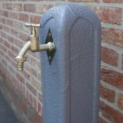 Waterzuil Met Kraan En Aansluiting - Grijs 9 Waterzuil Met Kraan En Aansluiting - Grijs -Outdoor Tuinonderhoudswinkel tuinpaal met waterkraan 1498043234 1 600