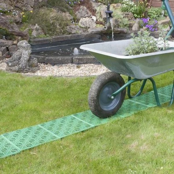 Tuintegel Kunststof Groen - Set Van 5 Stuks 6 Tuintegel Kunststof Groen - Set Van 5 Stuks - Afbeelding 4