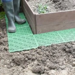 Tuintegel Kunststof Groen - Set Van 5 Stuks 11 Tuintegel Kunststof Groen - Set Van 5 Stuks -Outdoor Tuinonderhoudswinkel tuintegel kunststof groen 1484061835 5 600