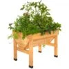 Vegtrug Verhoogde Kweektafel - 1 × 0,8 × 0,8 M -Outdoor Tuinonderhoudswinkel vegtrug 1 m 1484054491 1 600