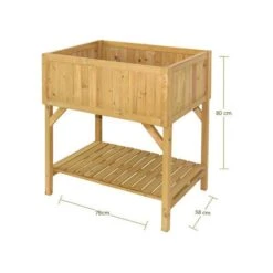 Verhoogde Kweektafel Vegtrug - Naturel -Outdoor Tuinonderhoudswinkel verhoogde kweektafel vegtrug 1625036381 3 600