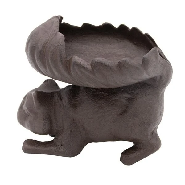 ESSCHERT DESIGN Eet- En Drinkschaal Eekhoorn Gietijzer 4 ESSCHERT DESIGN Eet- En Drinkschaal Eekhoorn Gietijzer - Afbeelding 2