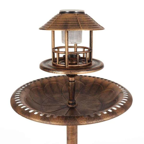 Vogelhotel - Solar Brons Kunststof 4 Vogelhotel - Solar Brons Kunststof - Afbeelding 2