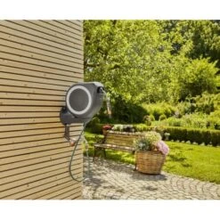 Wandslangenbox GARDENA RollUp Wit - S - 15 M -Outdoor Tuinonderhoudswinkel wandslangbox rollup s gardena 1617258486 4 600
