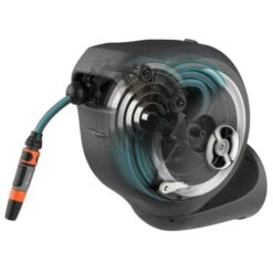 Wandslangenbox GARDENA RollUp Wit - S - 15 M -Outdoor Tuinonderhoudswinkel wandslangbox rollup s gardena 1617258486 5 600