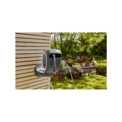 Wandslangenbox GARDENA RollUp Wit - S - 15 M -Outdoor Tuinonderhoudswinkel wandslangbox rollup s gardena 1617258531 1 600